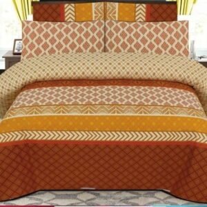 Premium Multi Colours Pure Cotton Printed Bedsheet