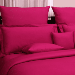 Deep Pink Color Palin Beautiful Bedsheet