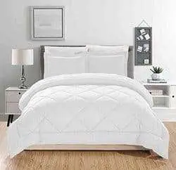 Comforter Set (Solid White)