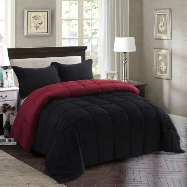 Comforter Set (Meehroon & Black)