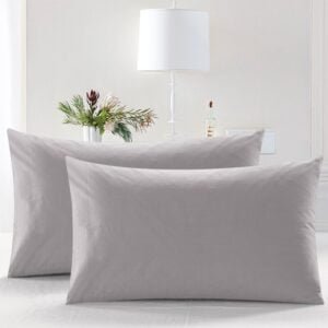 Solid Color Pillow Cover - Grey