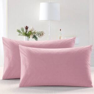 Solid Color Pillow Cover - Pink