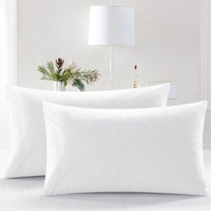 Solid Color Pillow Cover - White