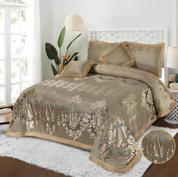 5Pcs Heavy Palachi Bridal Bedding Set (Palachi Special)