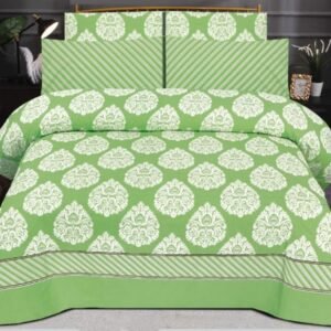 Cotton Printed Bed sheet Set Bunches Design