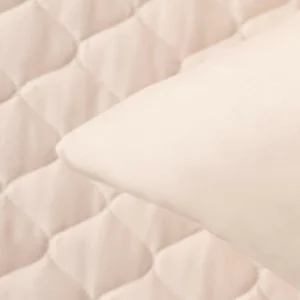 Quilted Bedspread Set – IVORY