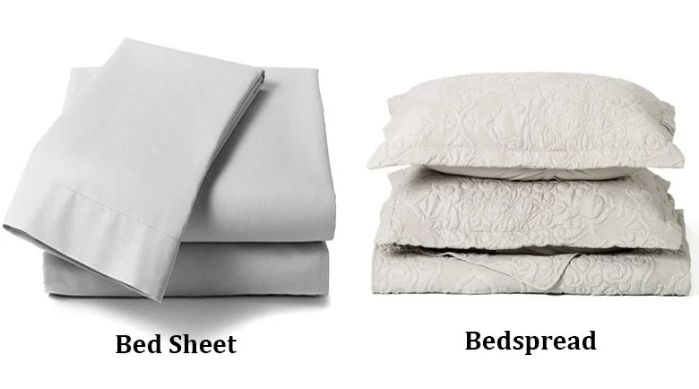 Bedsheet and Bedspread