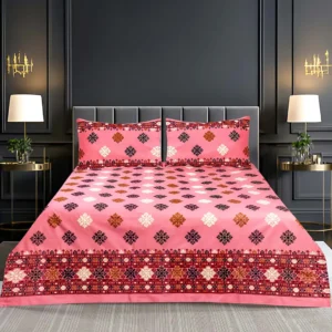 Sindhi Embroidered Bed Sheet Set